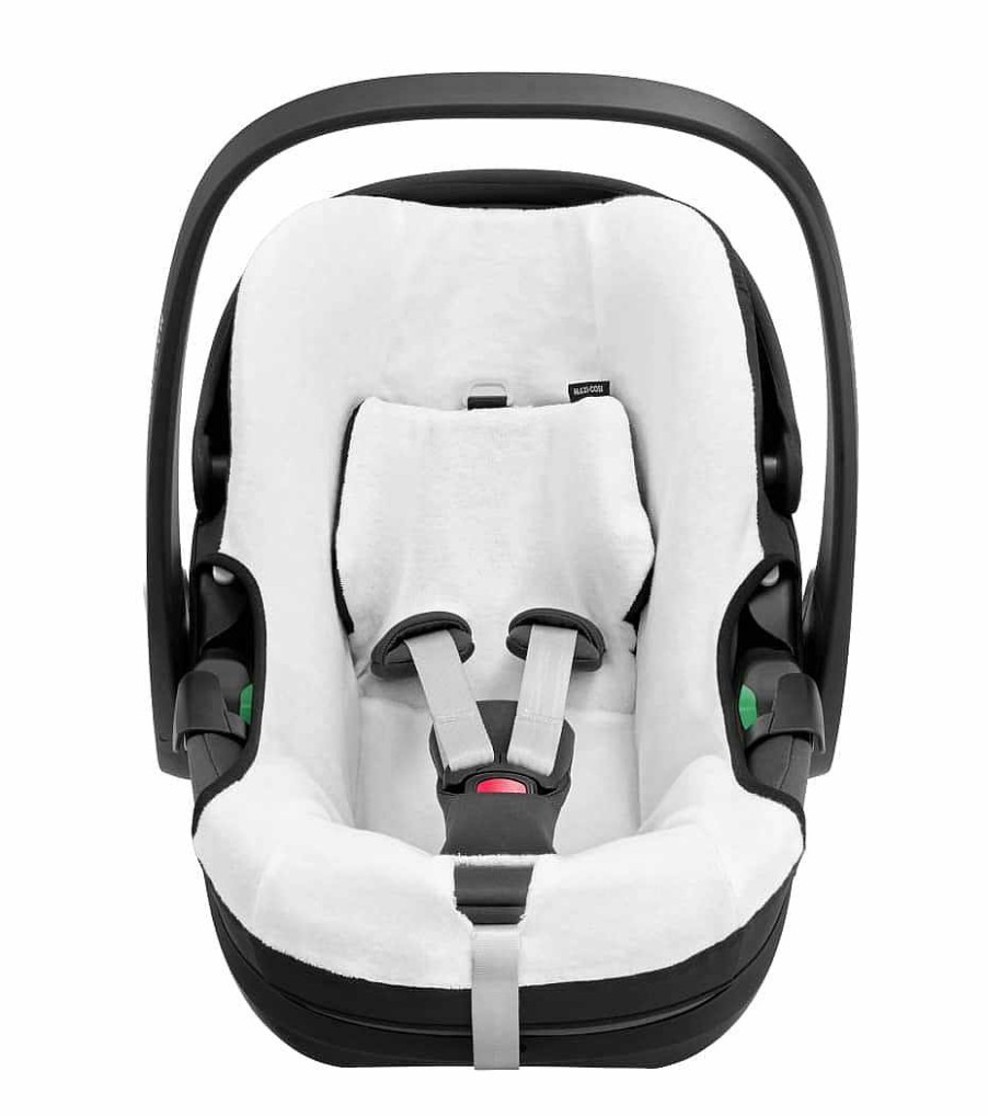 Kindersitze Maxi Cosi | Sommerbezug Aus Biobaumwolle Pebble 360 Pro / Pebble 360 Natural White