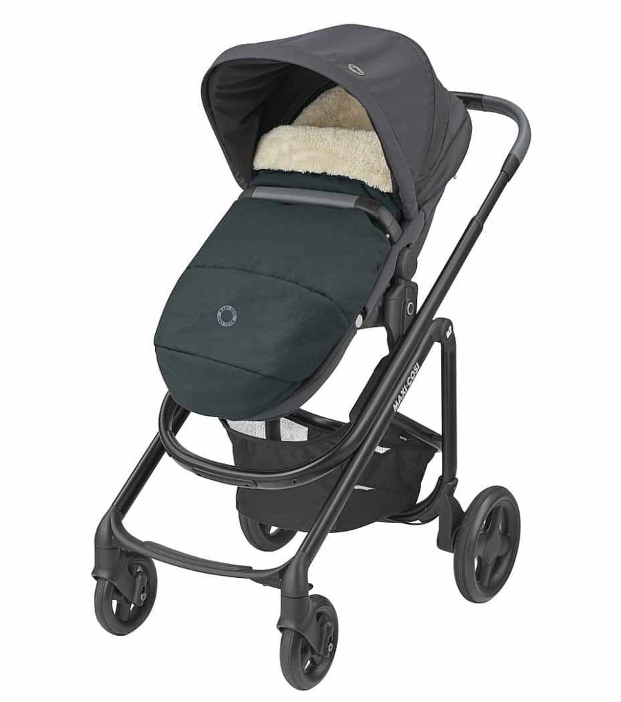 Kinderwagen Maxi Cosi | 2-In-1 Fussack Essential Graphite