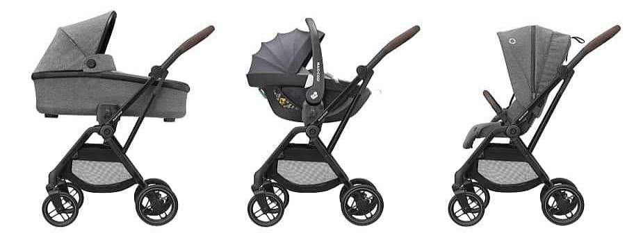 Kinderwagen Maxi Cosi | Leona² Select Grey